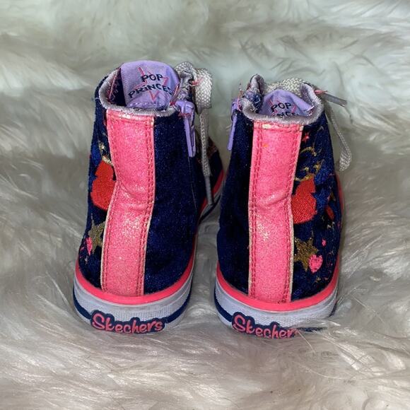 Skechers Twinkle Toes Pop Princess Light Up 12 - Picture 6 of 11